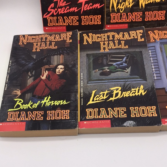 Nightmare Hall 7 Book Lot Diane Hoh Vintage Young Adult Fiction Thriller Horror - Picture 4 of 13